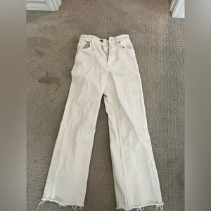 cute wide leg zara jeans!